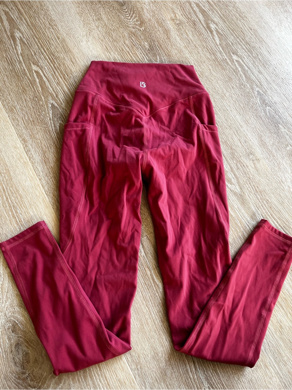BuffBunny Rose-Mauve High-Rise Performance Leggings